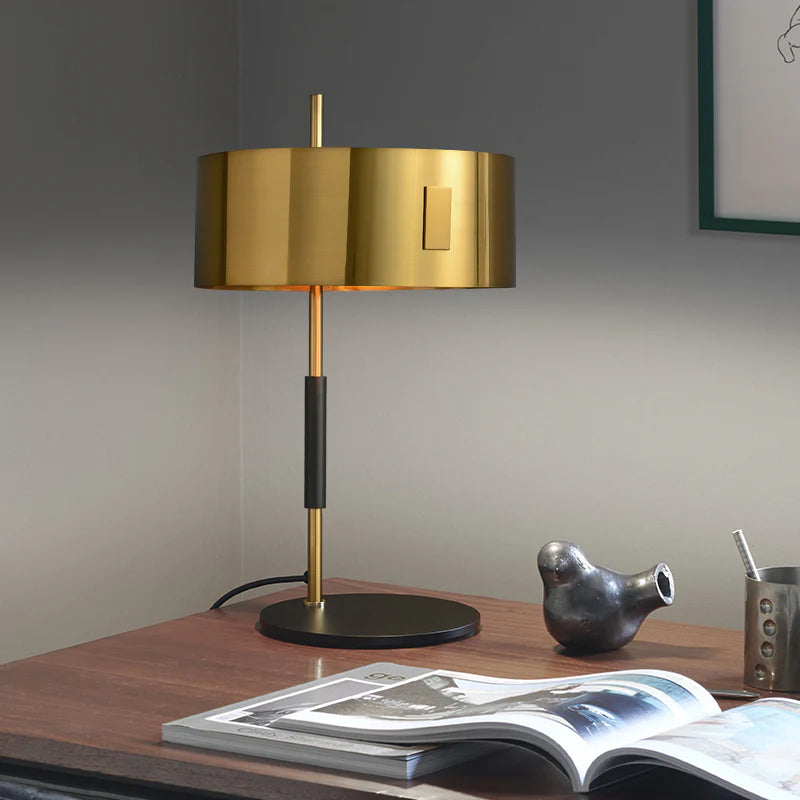 PICK N JOY - Mondo Gold and Black Table Lamp