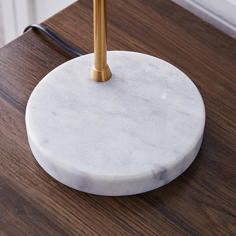 PICK N JOY - Lily Nordic Marble and Gold Table Lamp