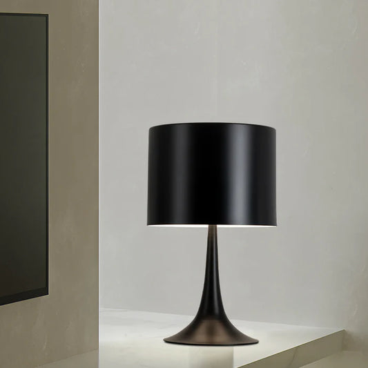 PICK N JOY - Replica Spun Light Drum Table Lamp