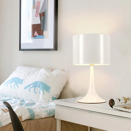 PICK N JOY - Replica Spun Light Drum Table Lamp