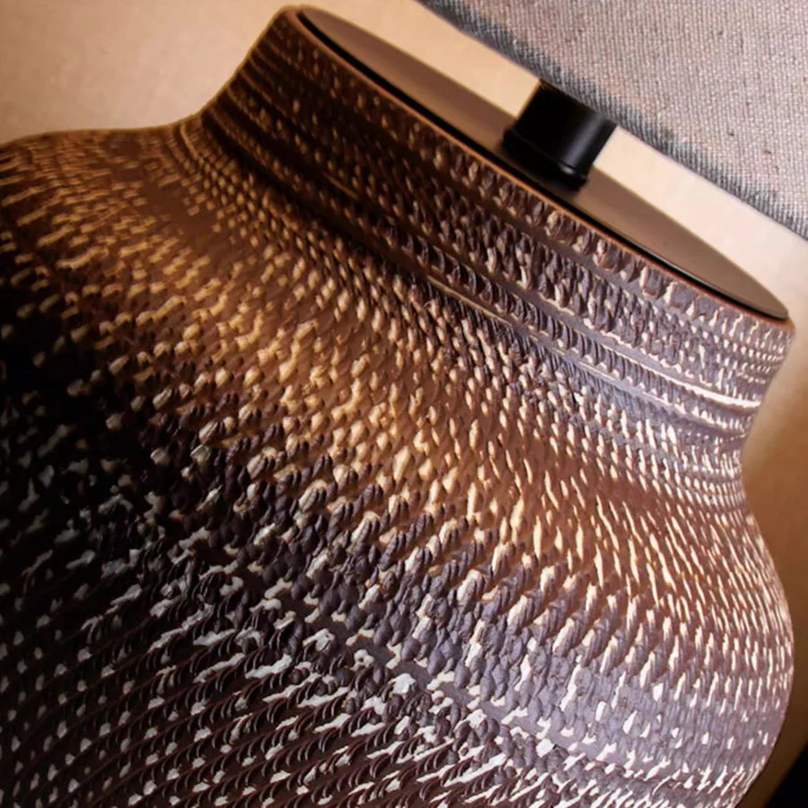 PICK N JOY - Aya Ceramic Jar Table Lamp