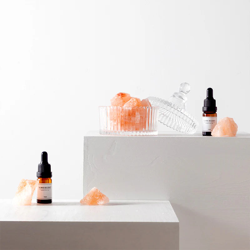 PICK N JOY - Himalayan Salt Crystal Diffuser with Light