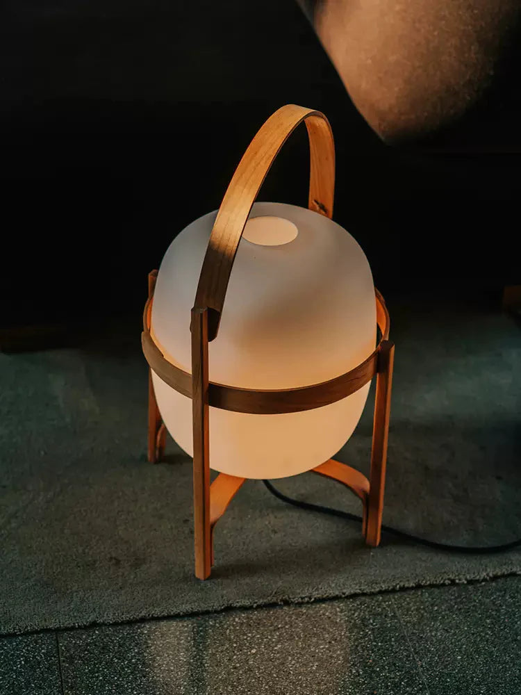 PICK N JOY - Minimalist Japanese Style Lantern Table Lamp