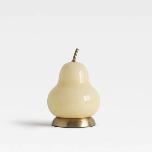 PICK N JOY - Pear Glass Cordless Table Lamp
